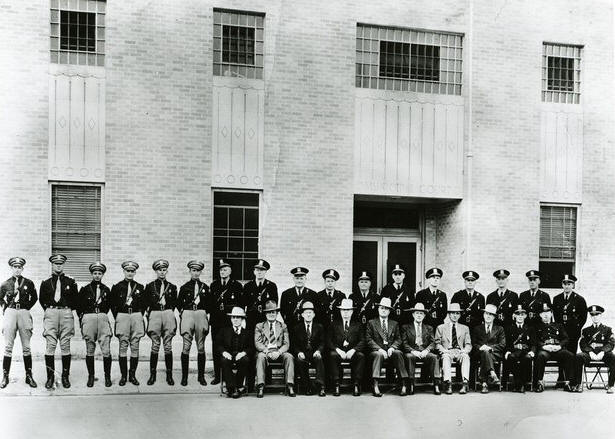 PortAthur Police .2nd from left is Jimmy Gambrell